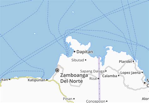 MICHELIN Dapitan City map .